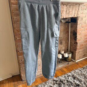fleece cargo pants jogger mens - size XL - NWT